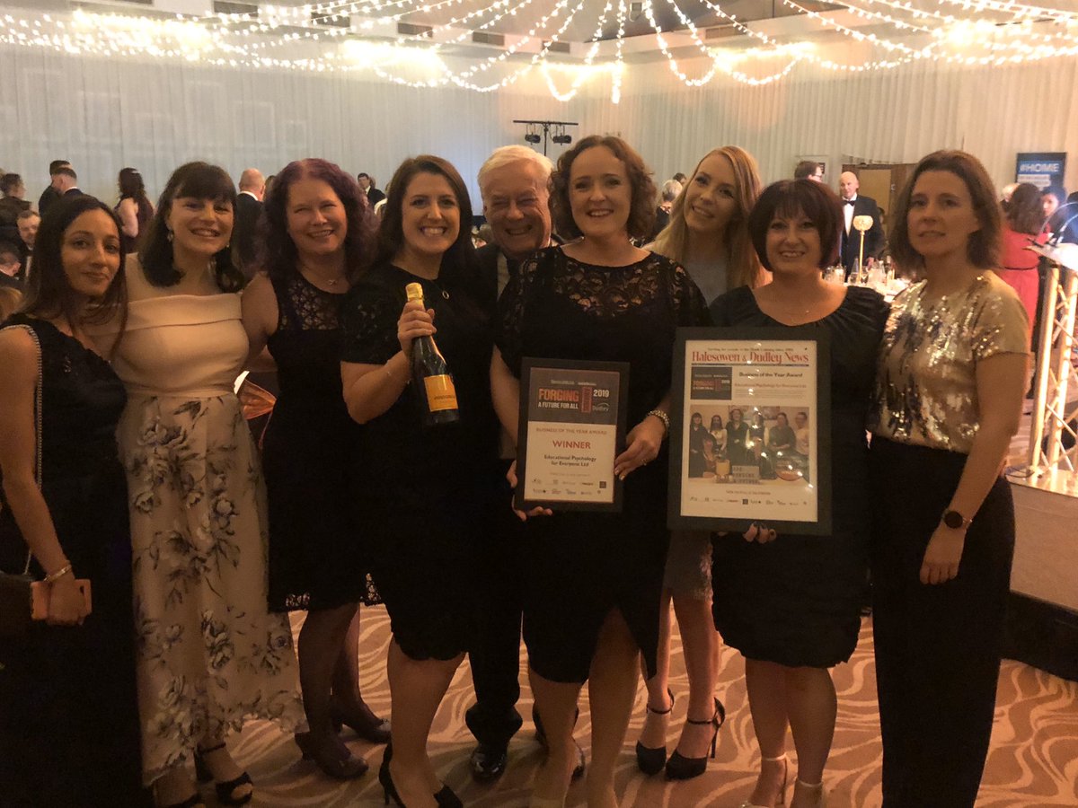 EP4Everyone's tweet photo. For once I was rendered speechless! Tonight, we were awarded Business of the Year in the Forging the Future Award. Thank you so much to everyone who has supported us and all those who are or have been a part of Team EPE.#forgingafutureawards #adayinthelifeofan_ep @dudleymbc https://t.co/iE6uMxtVcU