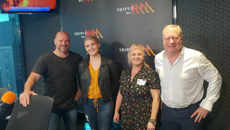 BarkumaInc's tweet photo. As part of #AccessAbilityDay 2019, Hannah was given the opportunity to have a work experience day at @TripleMAdelaide. Hannah was even interviewed by Roo and Dits on how Barkuma supported her to graduate from year 12. Listen to Hannah, Roo &amp; Dits here: https://t.co/6x7Wx13n9z https://t.co/y4voBrZp1C