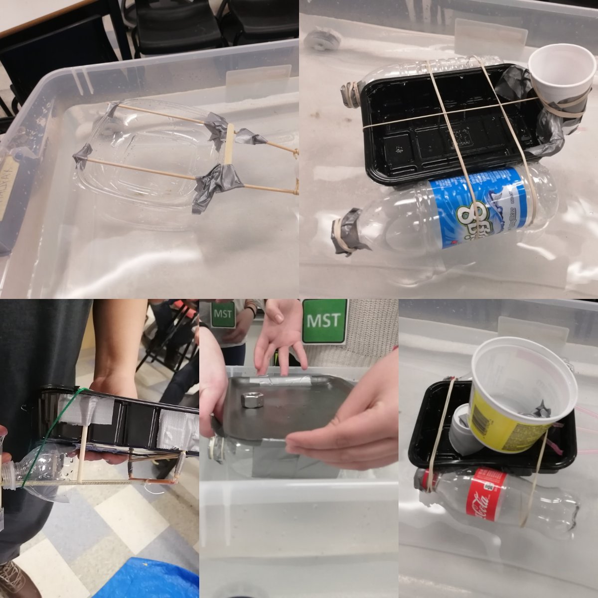 We are currently stuck on the highway so figured I would post this now. 

Had a great afternoon with the O2 students at <a href="/BaddeckAcademy/">Baddeck Academy</a>. They made some amazing boats. 

Hope everyone is staying safe. Drive carefully and don't go out if you don't have too.