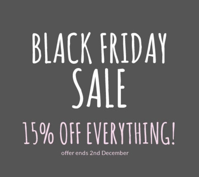 CareDesignsUK's tweet photo. BLACK FRIDAY SALE!
15% off everything until Monday 2nd December!
https://t.co/lyiCyerfwI
#BlackFriday #CareDesigns #CareDesignsUK #AdultBibs #ClothingProtectors #ChangingMat https://t.co/2hKfeHCur1