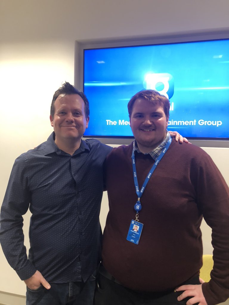 MrMattLomax's tweet photo. Huge congratulations to @andrewdb1998 for graduating from the @TheGAcademy as one of the best apprentices @thisisheart has ever had.  You smashed it out of the park dude. Congratulations @Global https://t.co/q7zFlZthvr