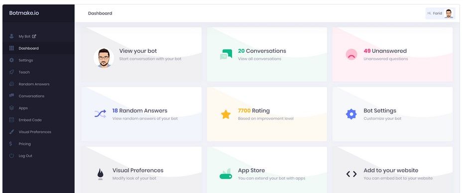 Crypto_ICO_News's tweet photo. Software developer Farid Movsumov has launched Botmake, a super simple and clean chatbot creation tool that lets business owners design their own chatbots.
#Botmake #Bots #Chatbots
https://t.co/nOn4NgUry2 https://t.co/uDgmup6c78