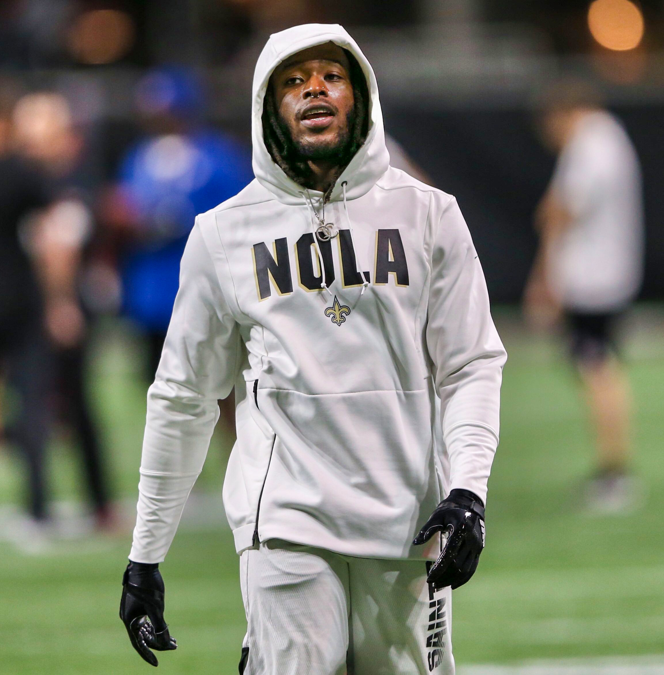 New Orleans Saints on X: 'The squad with the new #Saints NOLA hoodie  tonight! ⚜️ Available at the team shop:   #SaintsGameday  / X