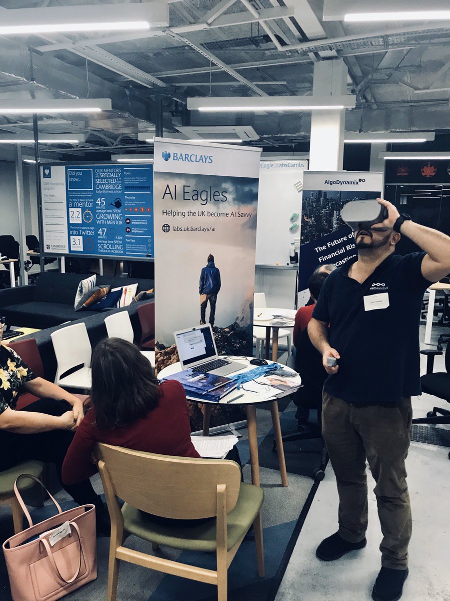 WasimHanif11's tweet photo. An amazing discussion from the panelists and audience at the Barclays AI Frenzy - Diversity and Inclusion in AI - Cambridge. https://t.co/9F0nSiekDV