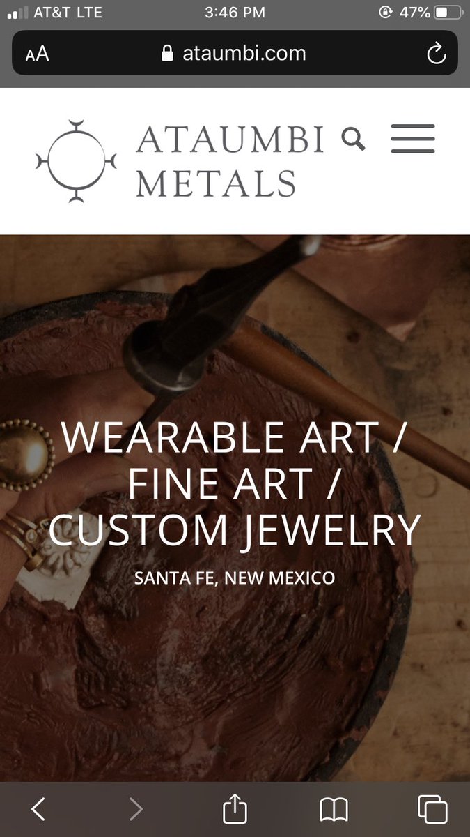 Ataumbi Metals • Fine art jewelry owned by Kiowa native Keri Ataumba • Beautiful heirloom type jewelry that you could buy instead of buying a ring with an unethically retrieved diamond (which, are overvalued)