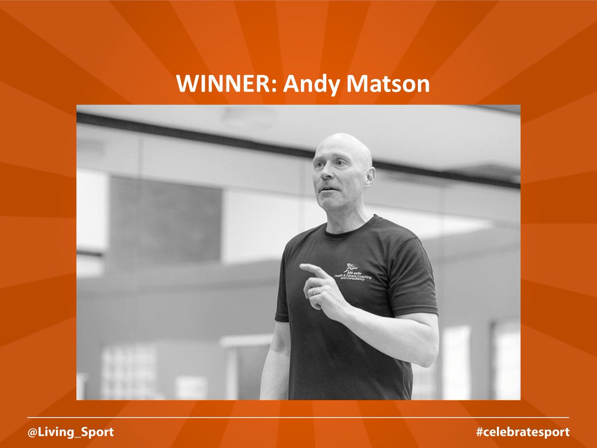 Coach Of The Year recognises a coach making significant impact on their team and community. Sponsored by <a href="/ARU_Sport/">ARU Sport & Exercise Sciences</a> its great to announce Andy Matson as the winner! 
Congratulations also to Sally Smith of <a href="/WarboysWitches/">Warboys Witches NC</a> and Iain Reid of <a href="/MelbournJC/">Melbourn judo club</a> <a href="/IainIhreid/">Iain Reid</a> #CelebrateSport