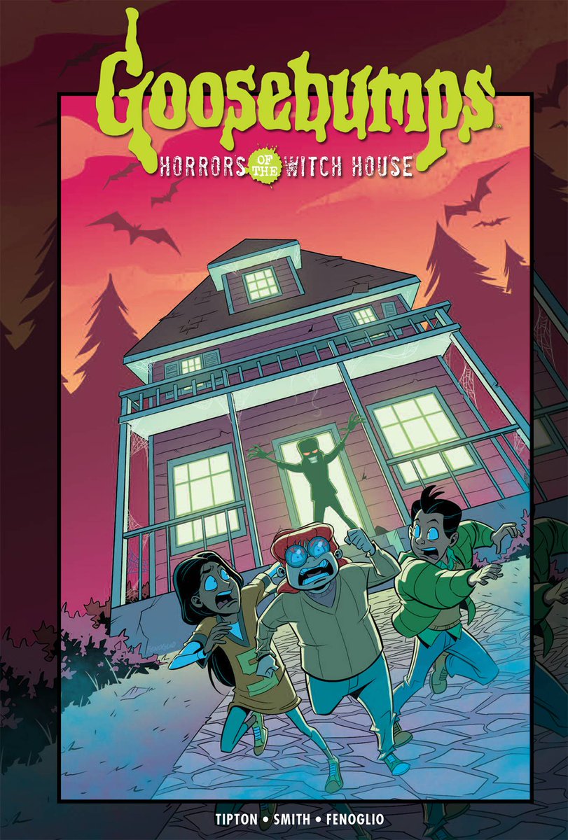 86. GOOSEBUMPS: HORRORS OF THE WITCH HOUSEBy  @dentontipton,  @matthewdowsmith,  @ChrisFenoglio,  @vp_pinto,  @KitaMiesner,  @thrillothechase,  @peachchild,  @JustinEisinger,  #AlonzoSimon,  #AnniPerheentupa and  #ClaudiaChongThe latest Goosebumps mini that's full of spoopy goodness!