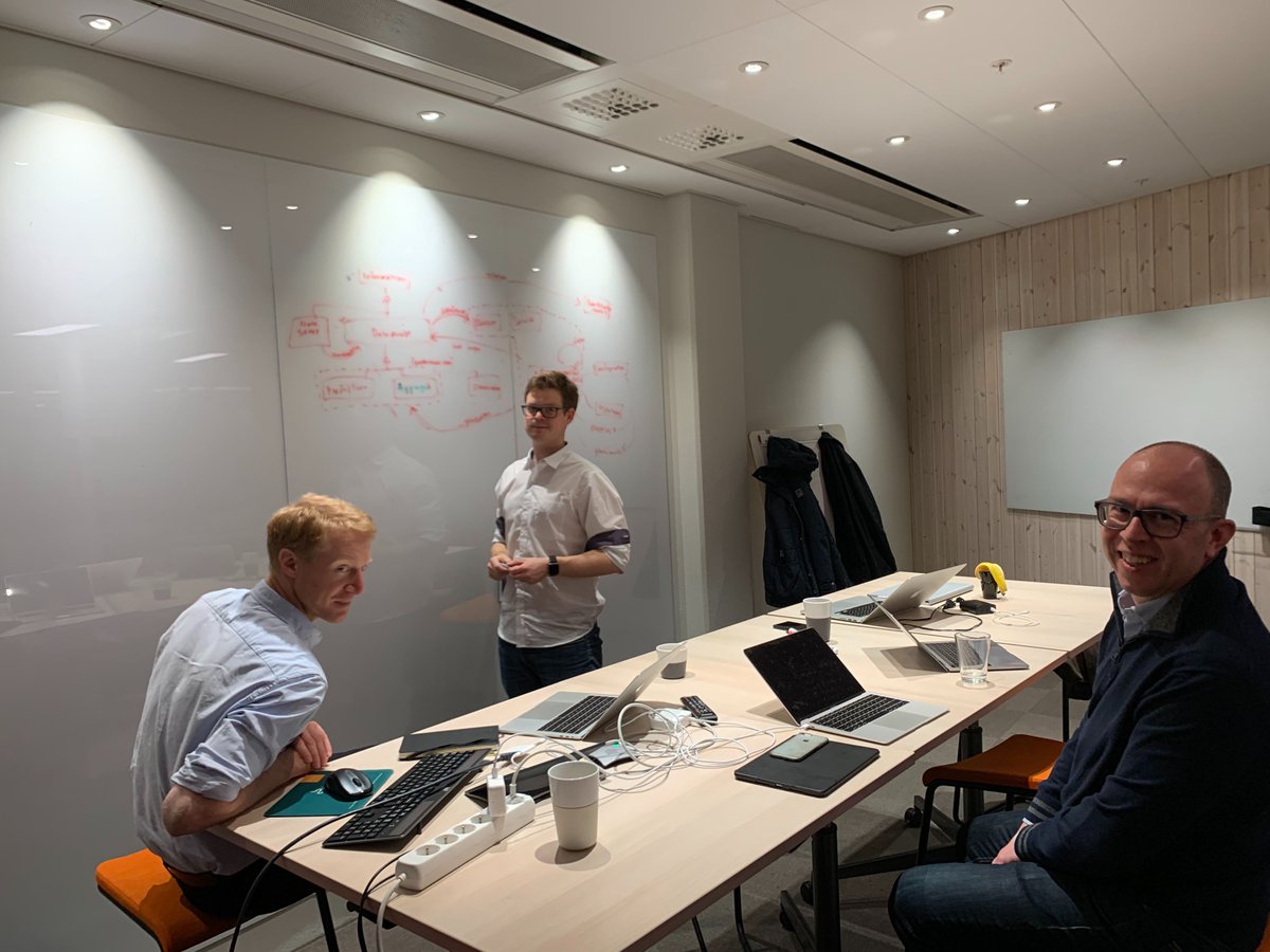 Spent the day at <a href="/Vasakronan/">Vasakronan</a> with colleagues from Idun Real Estate Solutions and <a href="/willhem_ab/">Willhem AB</a> developing features for the next version of realestatecore.io.