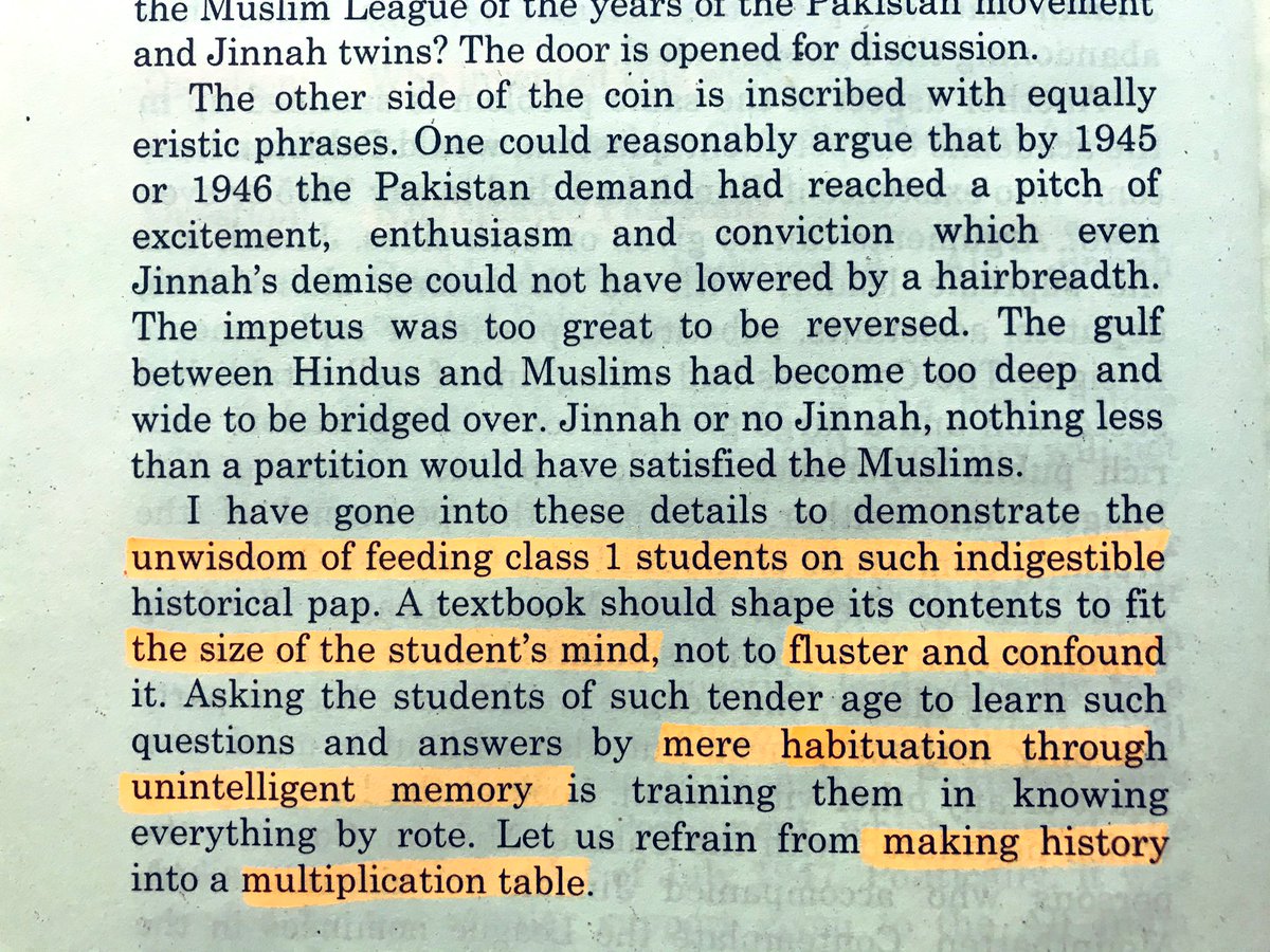 “Let’s not make history into a multiplication table. Let’s not train a grade one kid to learn by mere habituation through unintelligent memory.”K.K Aziz,  #TheMurderOfHistory #bookscache  #LetsReadPakistan