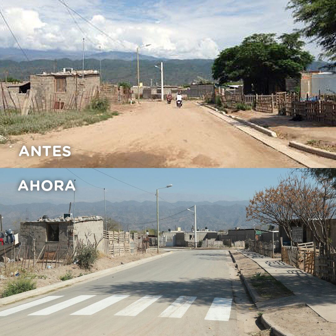 Terminaron las obras de infraestructura en el barrio Magisterio de San Fernando del Valle de #Catamarca. Ahora los vecinos ya tienen acceso al agua potable, cloacas y las calles están más iluminadas. <a href="/MinInteriorAR/">MIN Interior</a>