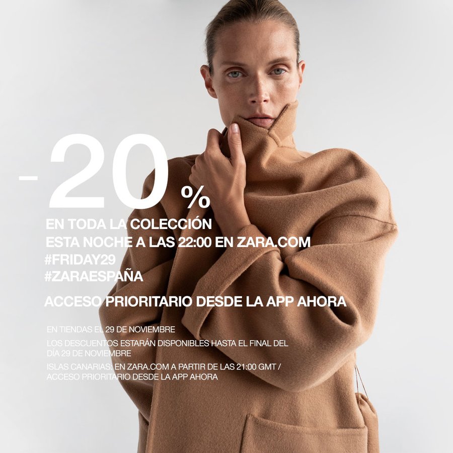 de primera categoría Calle Muscular Black Friday 2019: las ofertas de Zara, El Corte Inglés, Mango, Asos -  Tikitakas