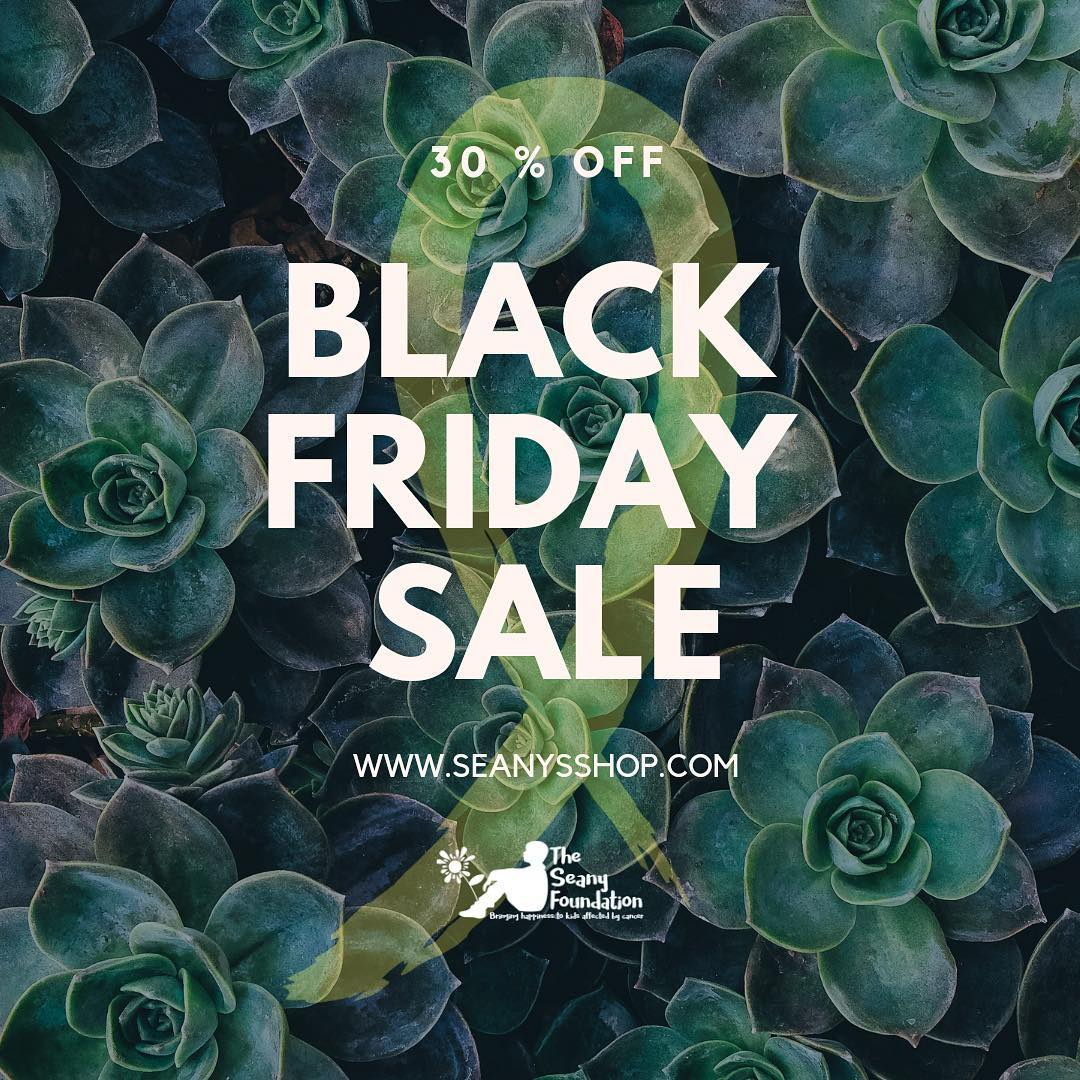 We're getting in on the Black Friday fun! Head over to soo.nr/JPZz or 30% off your entire purchase! Use the code BLACKFRIDAY at checkout! Happy shopping

#blackfriday #seanysshop #campmakesadifference #cr4ts