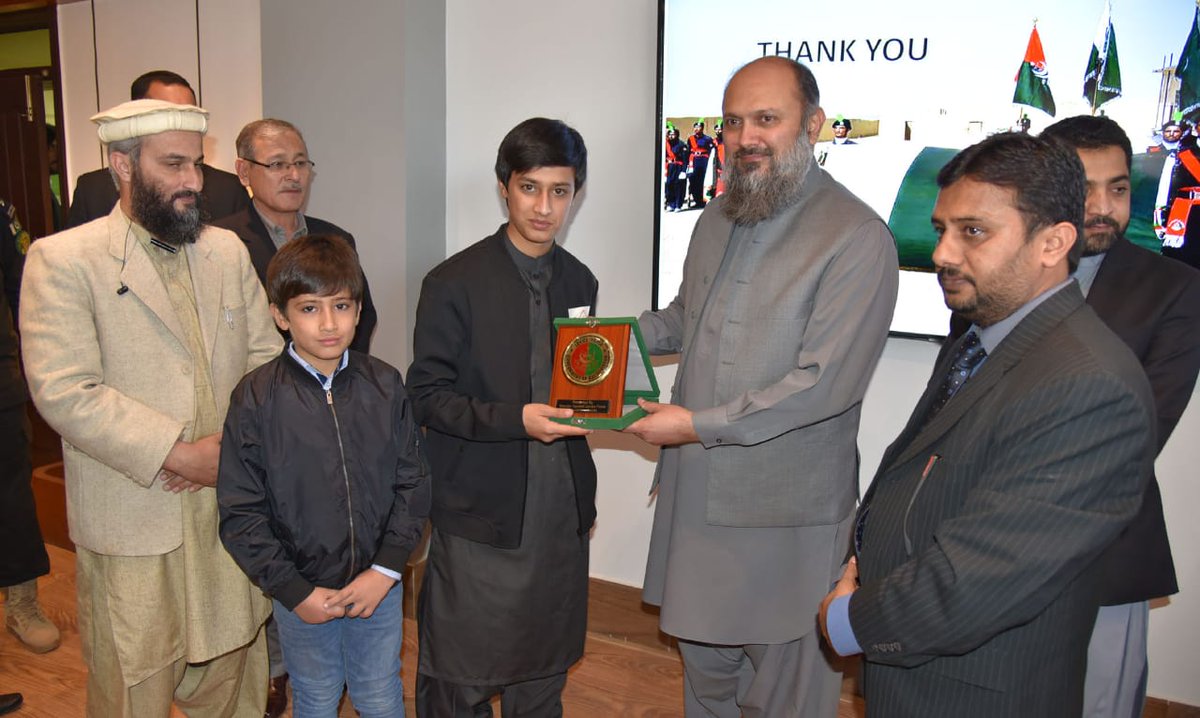 We Remember our Heroes on every event Son of Shaheed Mansoor Kakar sab