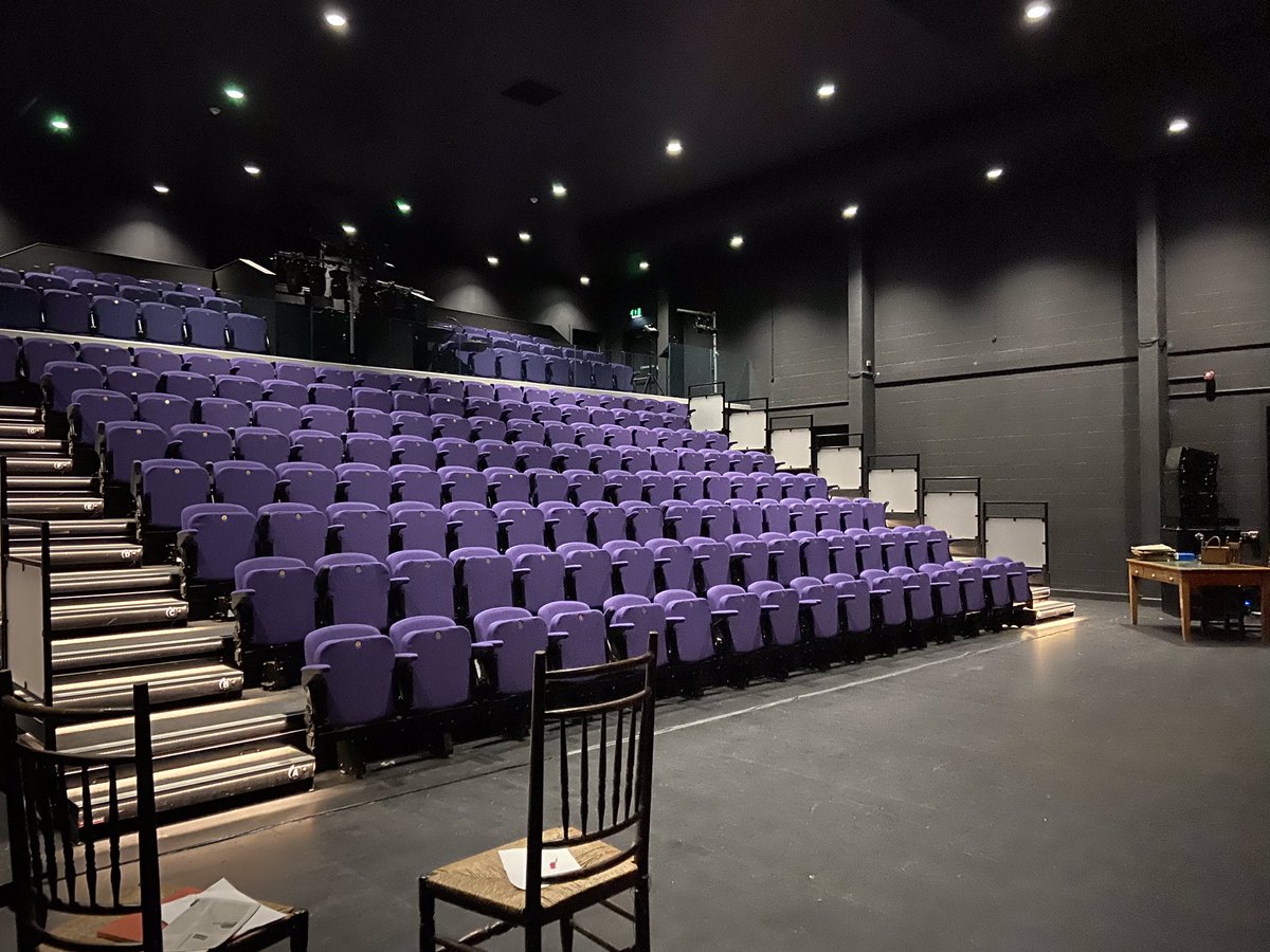 The all new Holroyd Community Theatre is ready for its first show, well done everyone involved