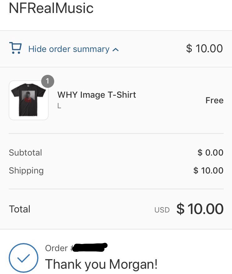 Morgan_NFfan's tweet image. Okay well this had to happen. Thank you @nfrealmusic @Bridge_FIT !! Though it kills me that it’s $4 shipping for some of you guys and $10 for me 😅 #canadianproblems but I’m so excited!! Got a large hoping it will be nice and comfy!