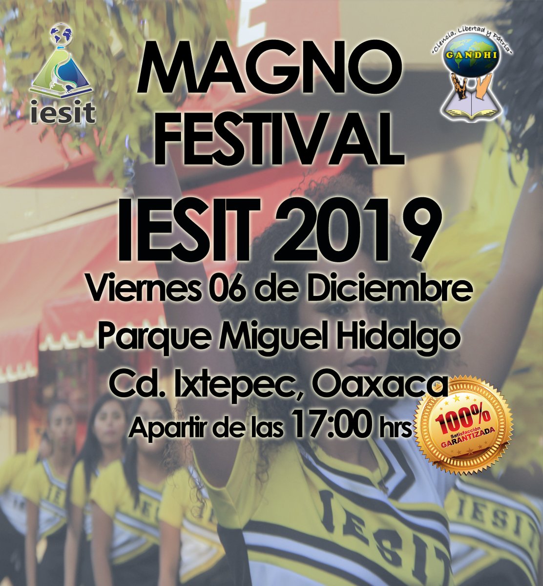 iesit_istmo's tweet photo. Magno Festival IESIT 2019.
#NacidosIesitNacidosParaTriunfar https://t.co/TMEe2IR9rq