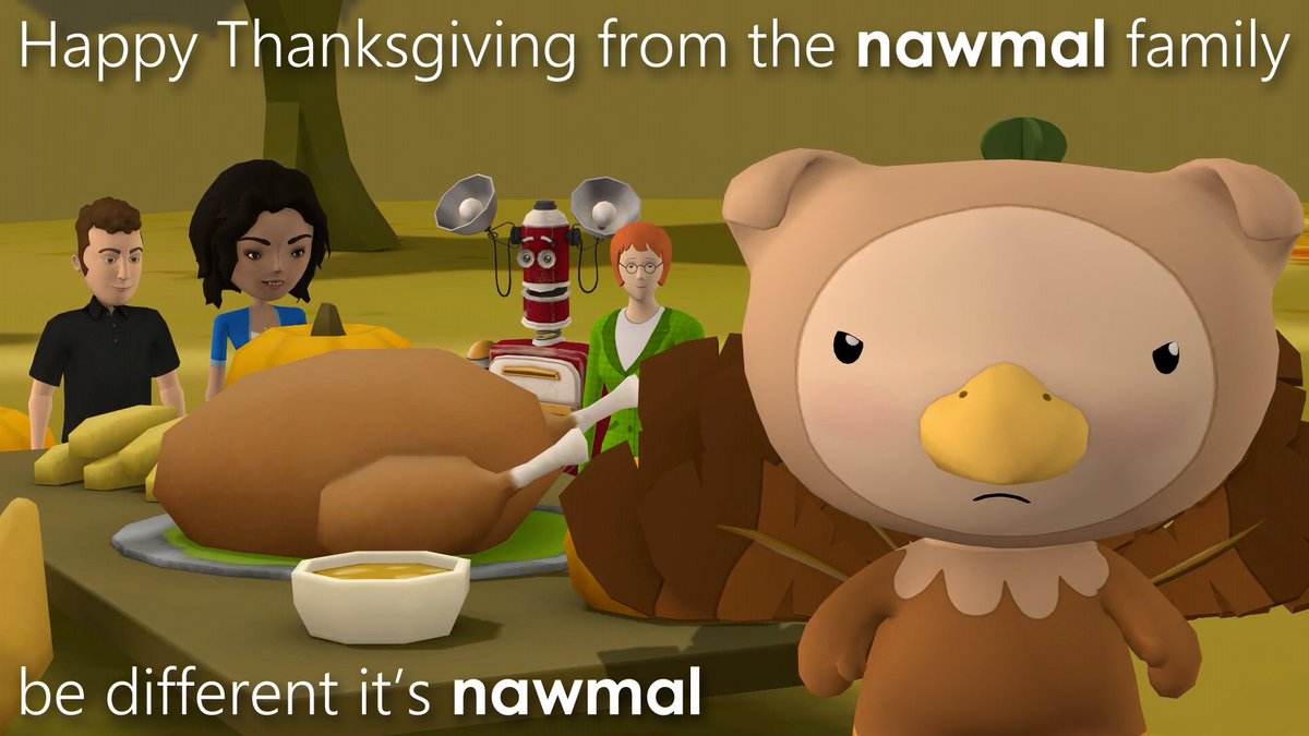 Happy Thanksgiving from the #nawmal family!