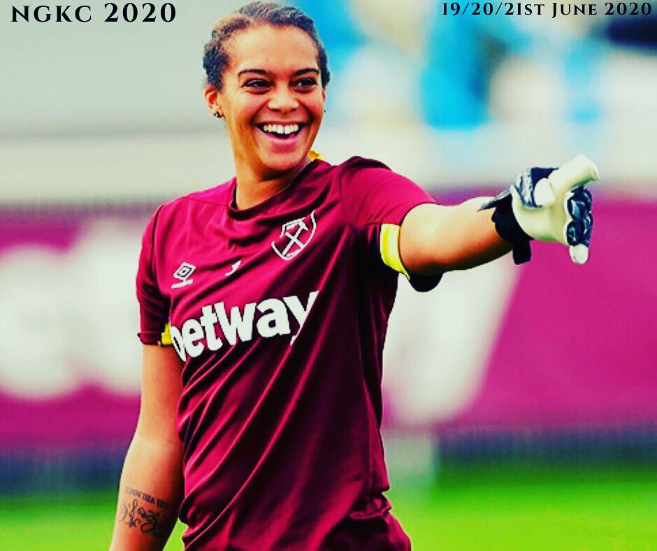 NGKConference's tweet image. We are thrilled to bring Becky Spencer into the NGKC20, Becky will be covering the Women’s game 🧤 💭 

To Register for our early bird offer £104 💴 visit our website at:

evolutiongoalkeepercoaching.co.uk