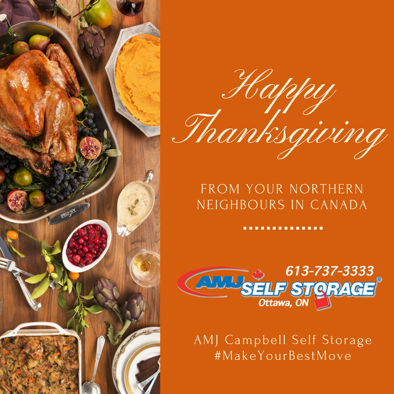 amjselfstorage's tweet photo. We would like to wish our neighbours down south a very Happy Thanksgiving. Enjoy the company of your friends and family and food! #thanksgiving #happythanksgiving2019 #MakeYourBestMove https://t.co/wodsRUScXl