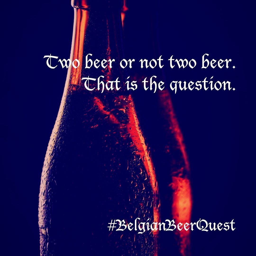 EarBlitz's tweet image. Two or maybe more? Here, here!🍻
Don't forget to join fellow #beergeek, Nate, in his quest! 
Listen here: 🎧 buff.ly/2oOMwgB
#BelgianBeerQuest #BelgianBeer 🇧🇪🍻