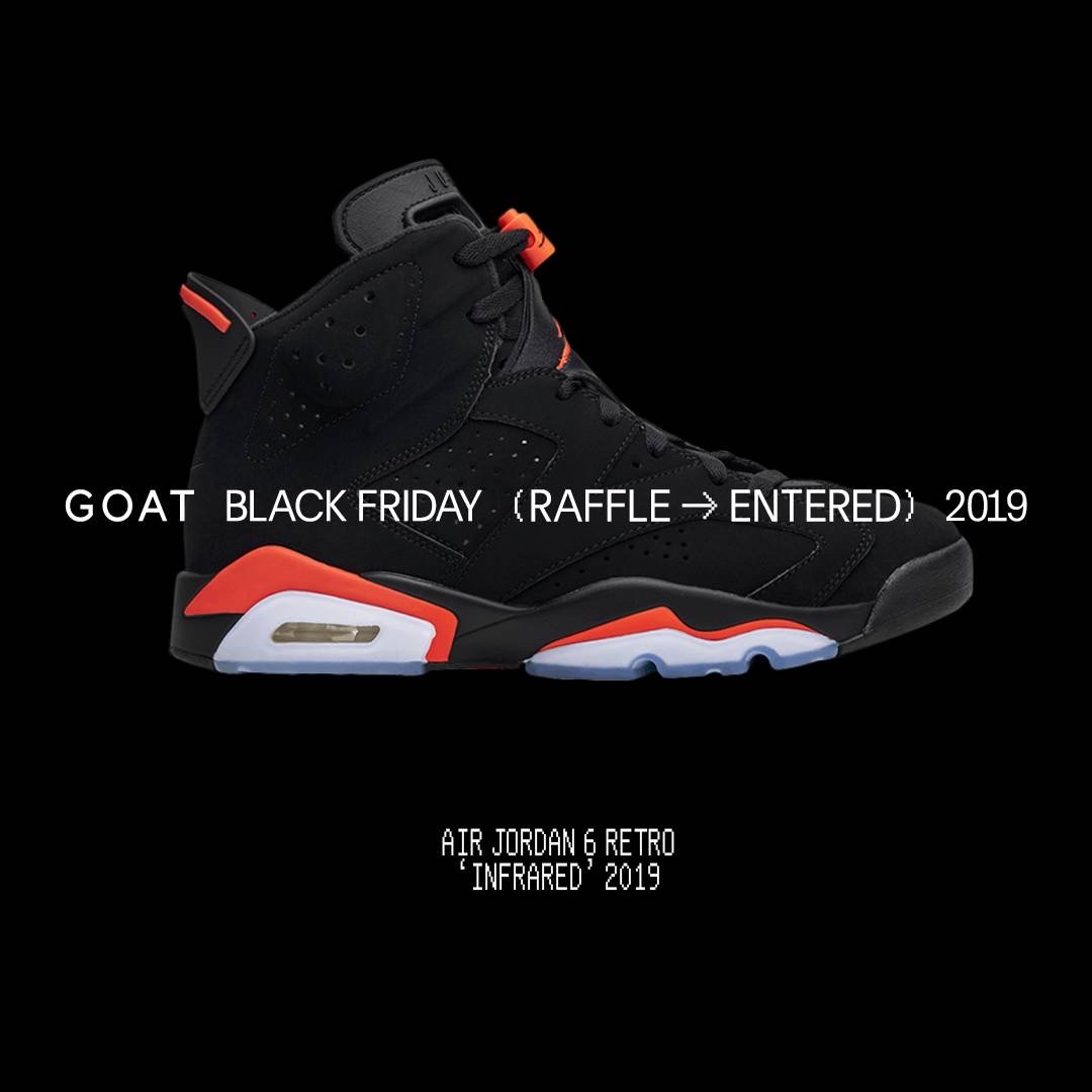 WLopez0210's tweet photo. Enter the #GOATBlackFriday raffle for a chance to win sneakers, credit and other exclusive prizes. https://t.co/ZowdHIjVM0 https://t.co/vBbg4b8EYE