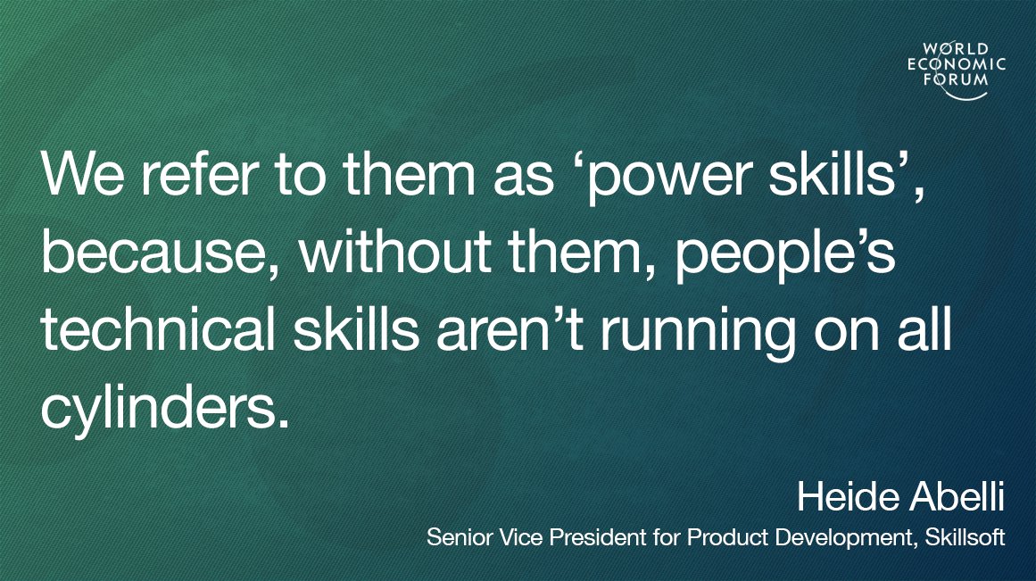 wef's tweet image. How soft skills training can make you more successful wef.ch/2O5cxVf #leadership