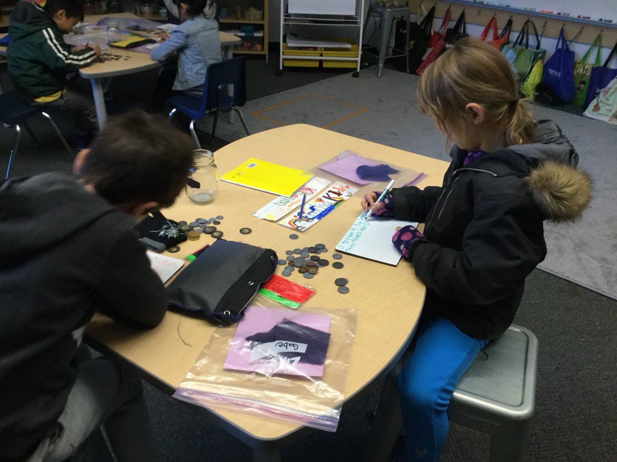 KrisKoke's tweet photo. Today we inquired in to how money can help us practice skip-counting, but first we played (and reflected on our prior knowledge)! https://t.co/LhJcTuCmuj