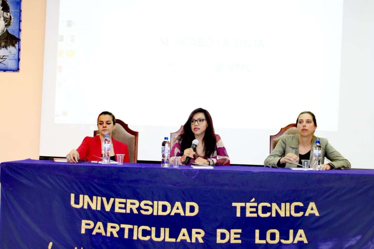 utpl's tweet photo. 📒 Lanzamiento de la sexta edición de la revista #SeAcabóLaTinta, un completo trabajo editorial resultado de la investigación, desarrollo, producción y talento de nuestros estudiantes de #ArtesVisualesUTPL y #ArquitecturaUTPL » https://t.co/zBvjTjgGQc https://t.co/wfbeQgQe1K