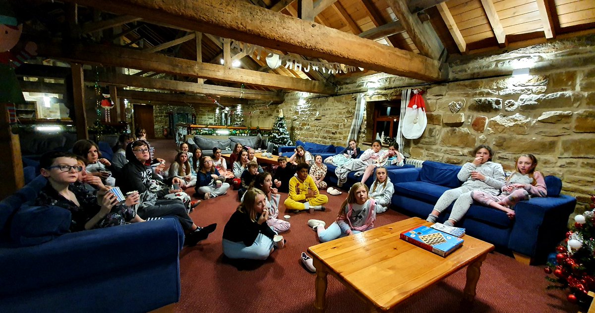 Film night with popcorn!