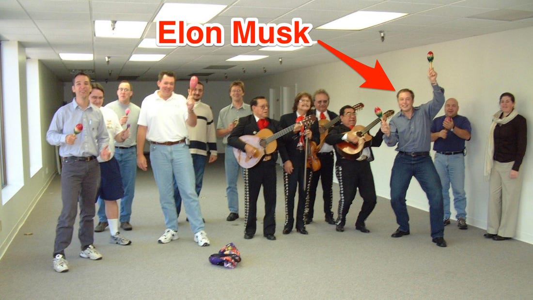 17) In 2002, Elon Musk founded SpaceX, his private space exploration company. https://www.spacex.com/about 