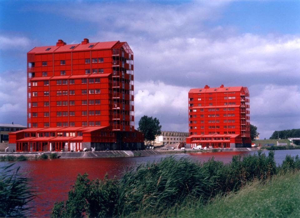 The Red Devils in Almere, the Netherlands, by dok architects, 1994-8Images unknown source