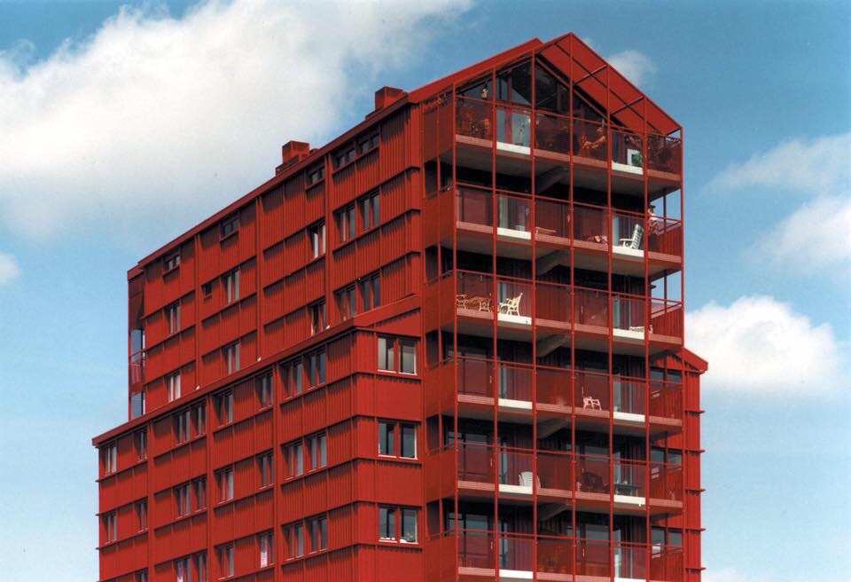 The Red Devils in Almere, the Netherlands, by dok architects, 1994-8Images unknown source