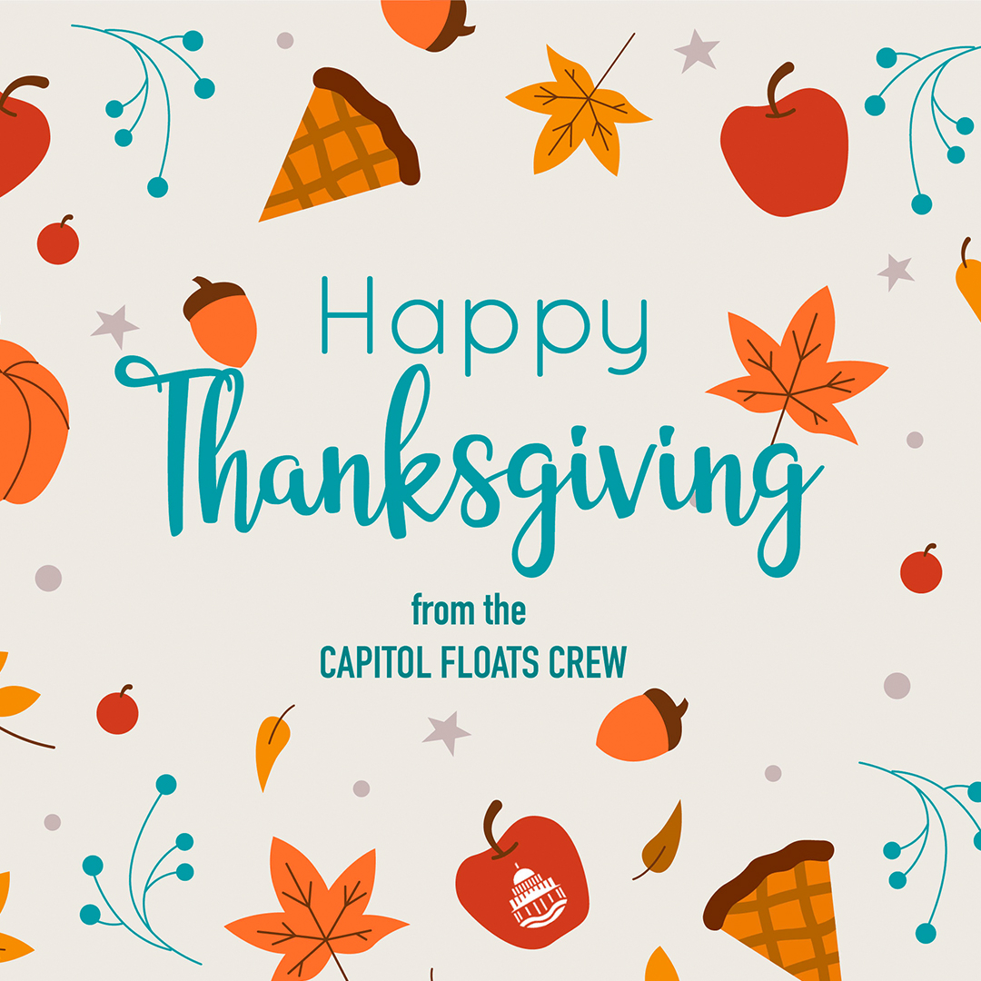 Happy Thanksgiving &amp; don’t forget to save room for our #BlackFridaySale 🦃

2 Floats &amp; 2 Saunas for ONLY $99
CapitolFloats.com

#RecognizeYourPotential