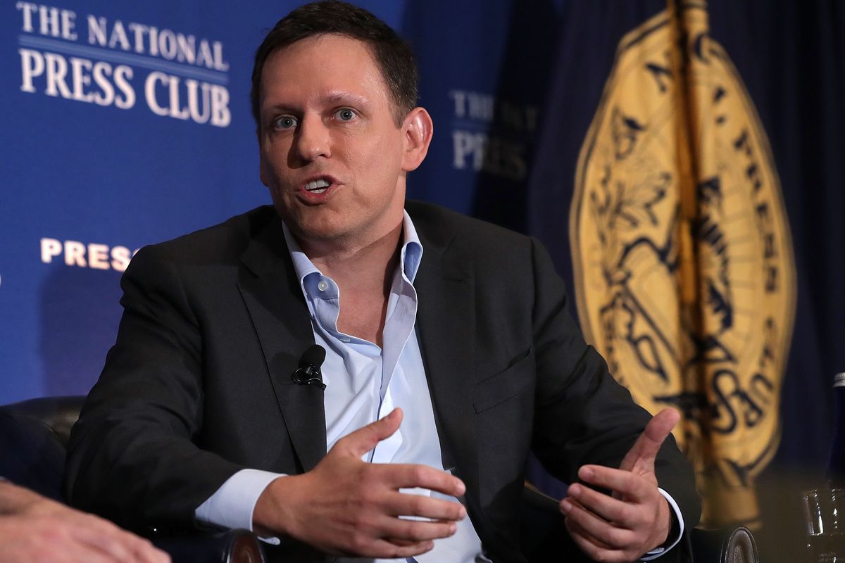 22) In 2006, Peter Thiel donated $100,000 to the Machine Intelligence Research Institute (MIRI) and joined its board.Thiel, an American entrepreneur and venture capitalist, is one of the world’s richest transhumanists with a net worth of $2.3 billion. https://intelligence.org/2014/12/01/2014-winter-matching-challenge/