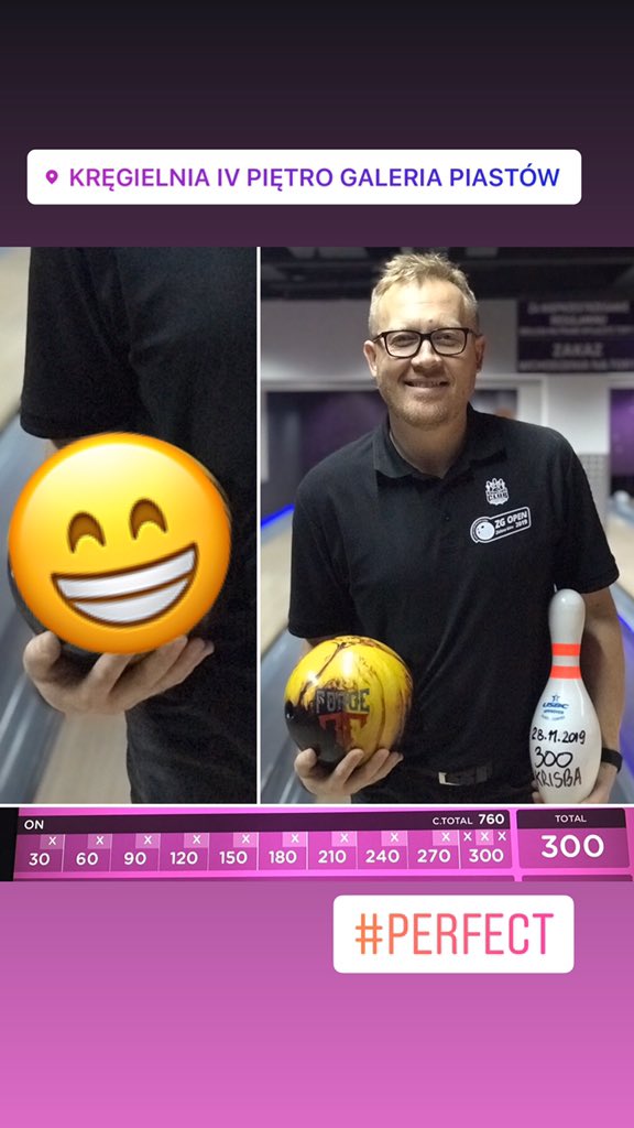 KBaniewski's tweet image. Pierwszy #perfectgame 300 😁🎳 #forgefire #motivbowling #bowling #bowlingtime #bowlingfun #Miraż #Wrocław #Legnica #kręgielniapiastów