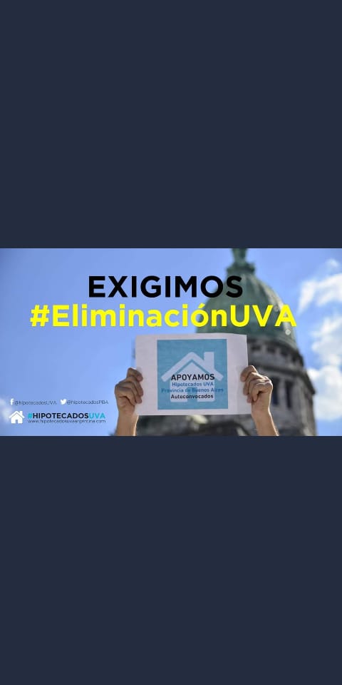 eu6en14's tweet photo. @alferdez @CFKArgentina @Kicillofok @MariaEBielsaOk @SergioMassa necesitamos la #EliminacionUVA somos @hipotecadosPBA #UsuraUVA https://t.co/vk3WS5Njf1
