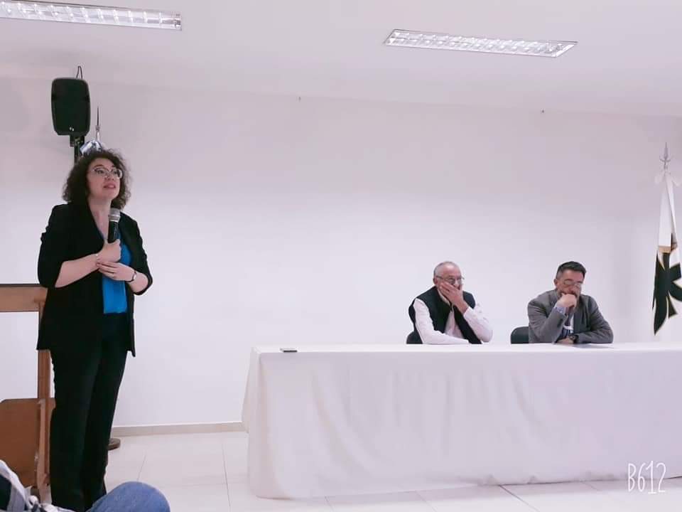 PascuarielloC's tweet photo. #Chubut En #CONIPE2019 junto a academicos de la UTN, empresarios de la industria naval de #Madryn y representantes sindicales martimos en la charla sobre industria naval y valor agregado a cargo de Juan Speroni Sec. Nac. del SAON y M. A. Sanchez Asoc. Bonaerense de Ind Naval. https://t.co/eGZ6cD36xU