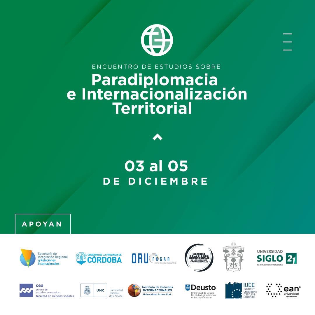 nahueloddone's tweet photo. Investigadores q trabajamos en #paradiplomacia, tan criticada por ciertos académicos pero tan en uso x jóvenes internacionalistas, hemos buscado legitimar su papel en la agregación de intereses en contextos territoriales a fin q la proyección internacional apoye la gestión local https://t.co/nRc8qRQKPp