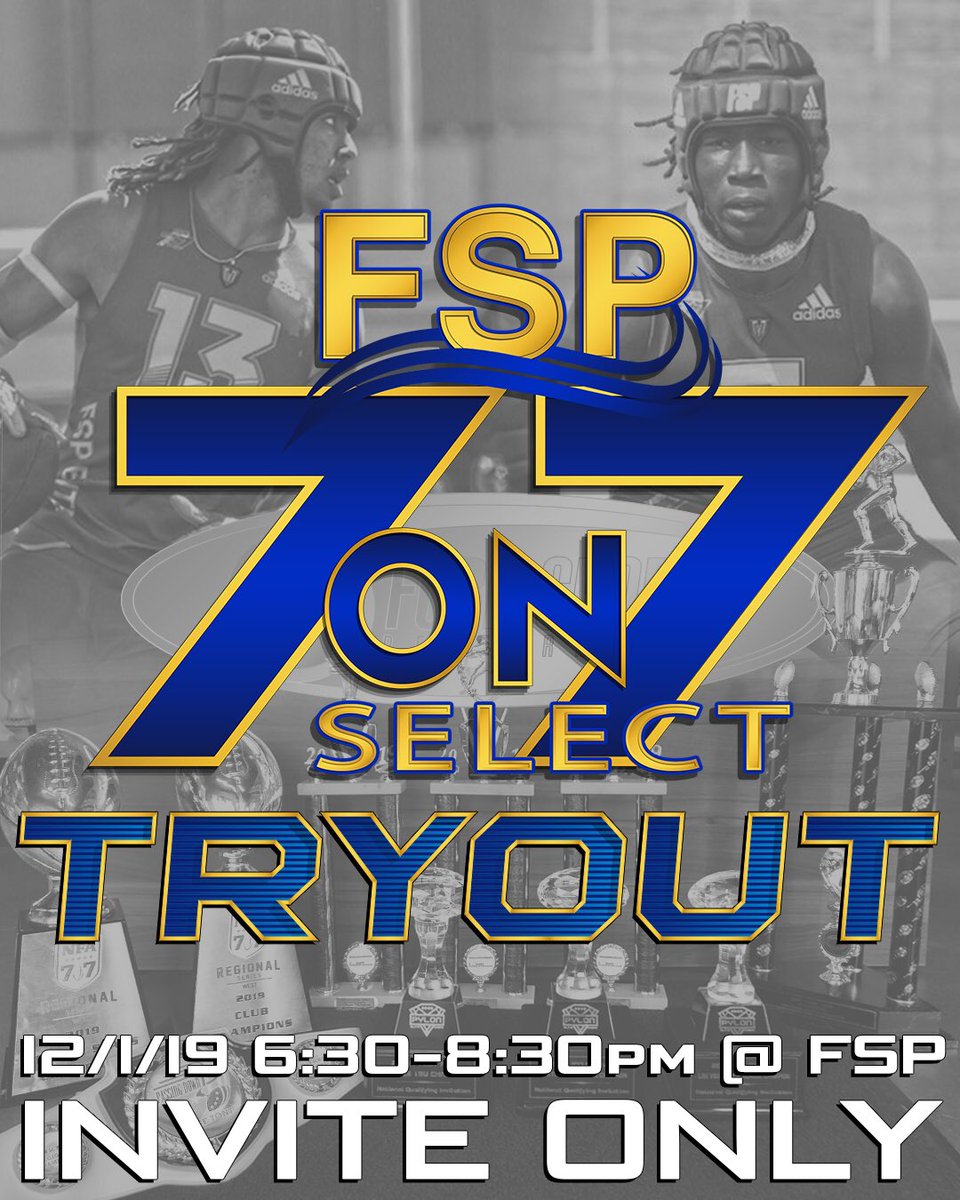 TFordFSP's tweet photo. 🚨FSP 7v7 INVITE ONLY Tryout🚨

We will be hosting a Invite only Tryout this Sunday. If you feel your one of the best in the region and we missed on you. DM @RyanClaryFSP &amp; @Murdock_02 your film to get invited. If you don’t want to compete then don’t tryout! #TeamFSP https://t.co/RAnv9tRT4J