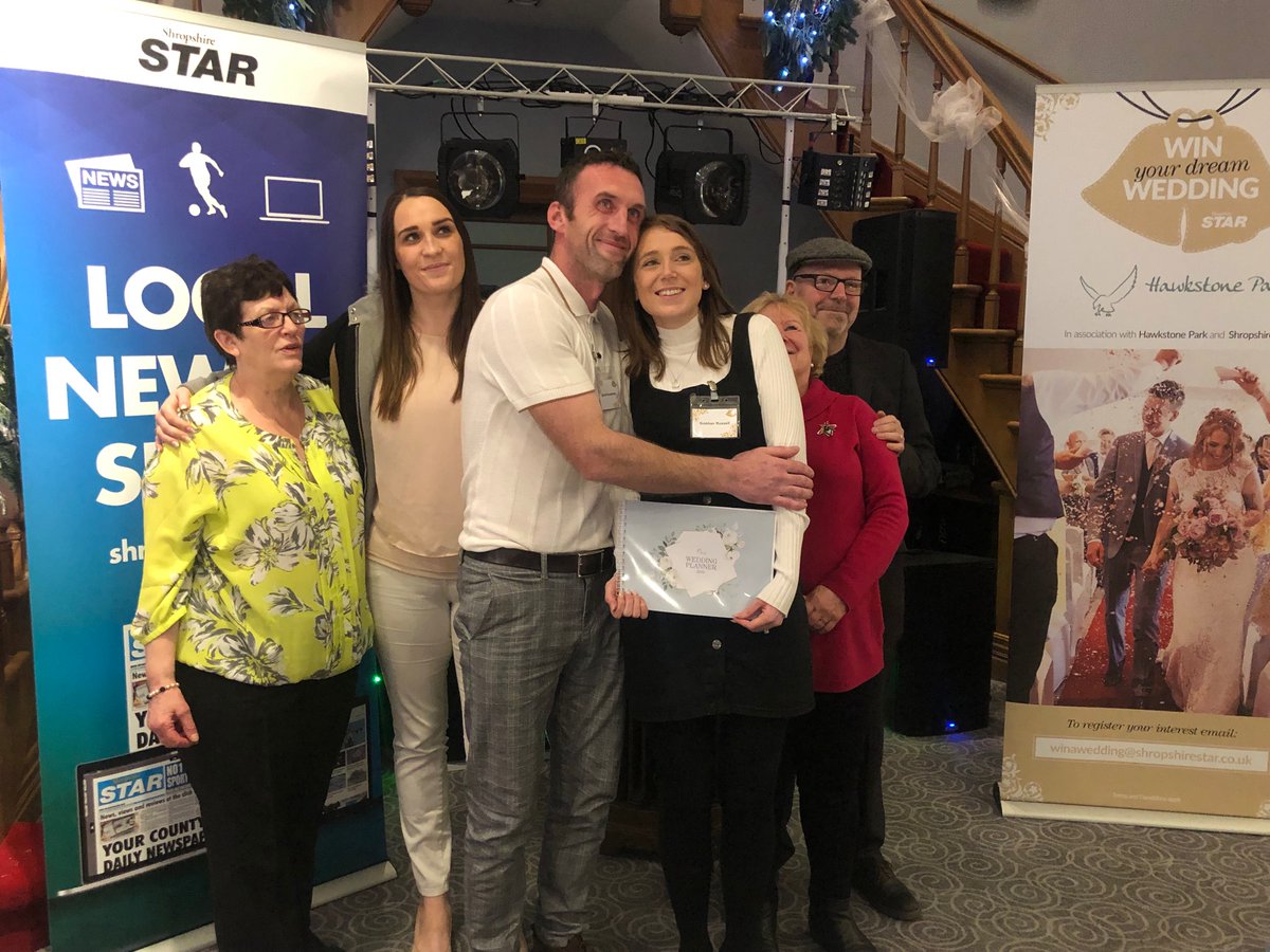 Congratulations to our winners Daniel and Siobhan of Win Your Dream Wedding competition 2019👰🍾