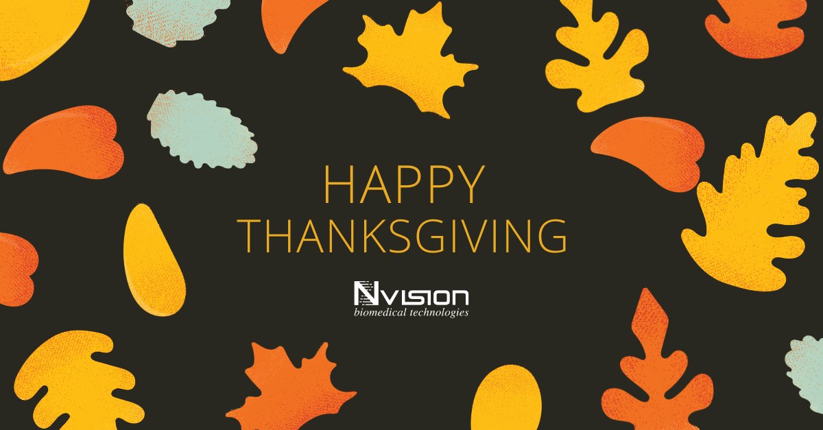 We hope you have a wonderful Thanksgiving filled with joy and good memories! Happy Thanksgiving from the entire Nvision team! #Thanksgiving #HappyThanksgiving