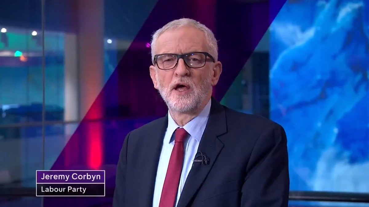 Jeremy Corbyn,  @UKLabour: thorough explanation of what needs to happen across the whole economy to protect the climate & nature, esp home insulation, and the jobs that would be created with offshore wind & huge tree planting programme. 1/2  #ClimateDebate