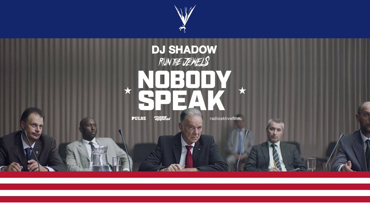 The Best Music Videos of the Decade  - <a href="/djshadow/">DJ Shadow</a>  ft. <a href="/runjewels/">Run The Jewels</a> 'NOBODY SPEAK' in at No.4 indiewire.com/feature/best-m… Thanks <a href="/indiewire/">IndieWire</a>