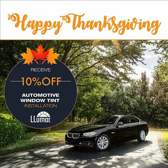 Windowtintsd's tweet photo. Happy Thanksgiving 🦃 take an additional 10% off our Holiday Specials Thank You to our Wonderful Customers We are open Black Friday so Book Early 619-649-2426 #thanksgiving #windowtint #windowtintsandiego #tint #sandiego https://t.co/mxq9GSnVDI https://t.co/YVFIxEAW3X
