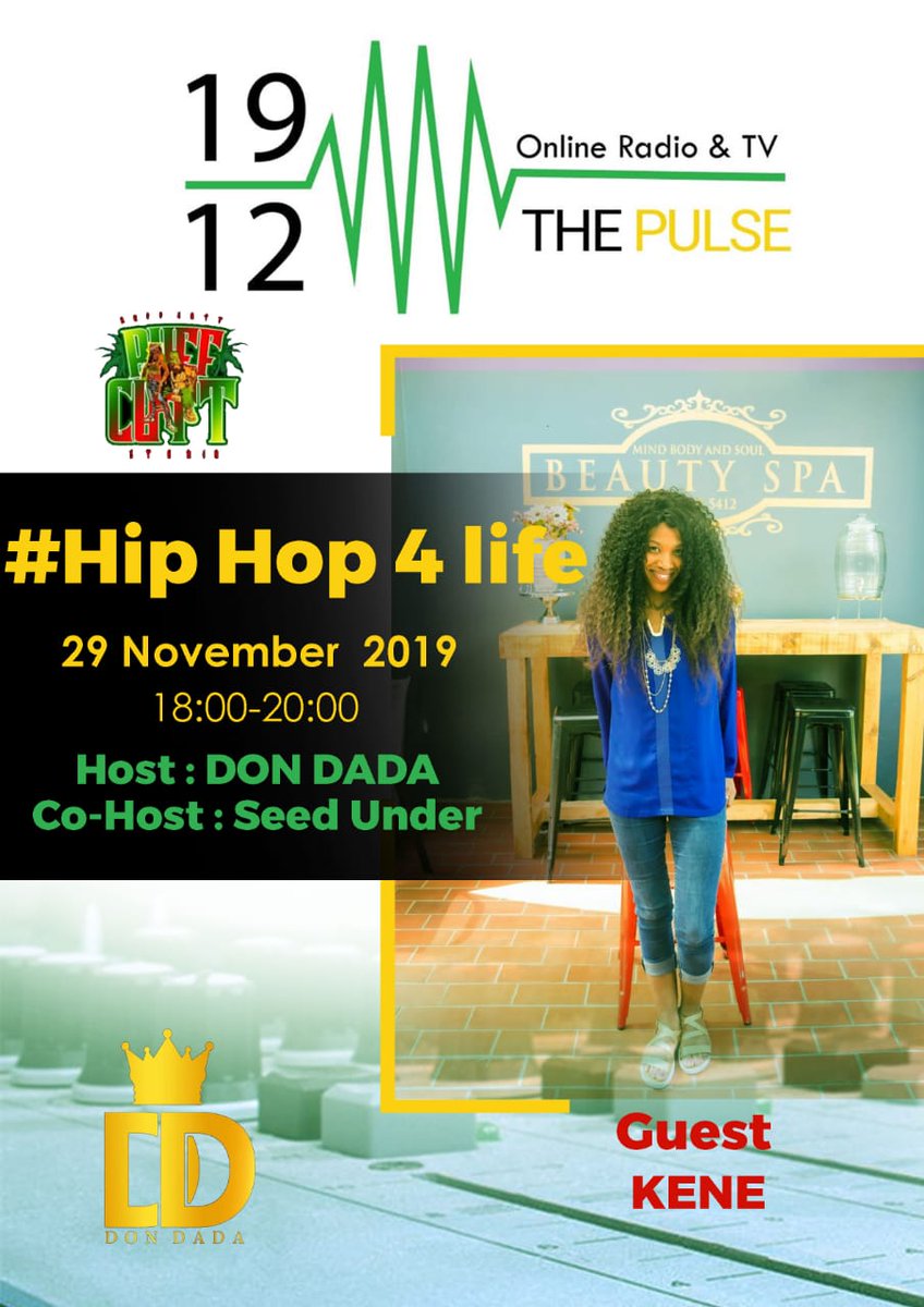 dondadamusic's tweet photo. #HIPHOP4LIFE #DADAFriday #EVERYFriday #BlackFridaySA Guest galore. 
@sizzlemanizzzle
@mbali_umshove
@AmirBagheri
#Kene
Don't miss out.
you can WATCH live on 
Facebook: https://t.co/supd8Q2qKS https://t.co/9kJx4LXtQt