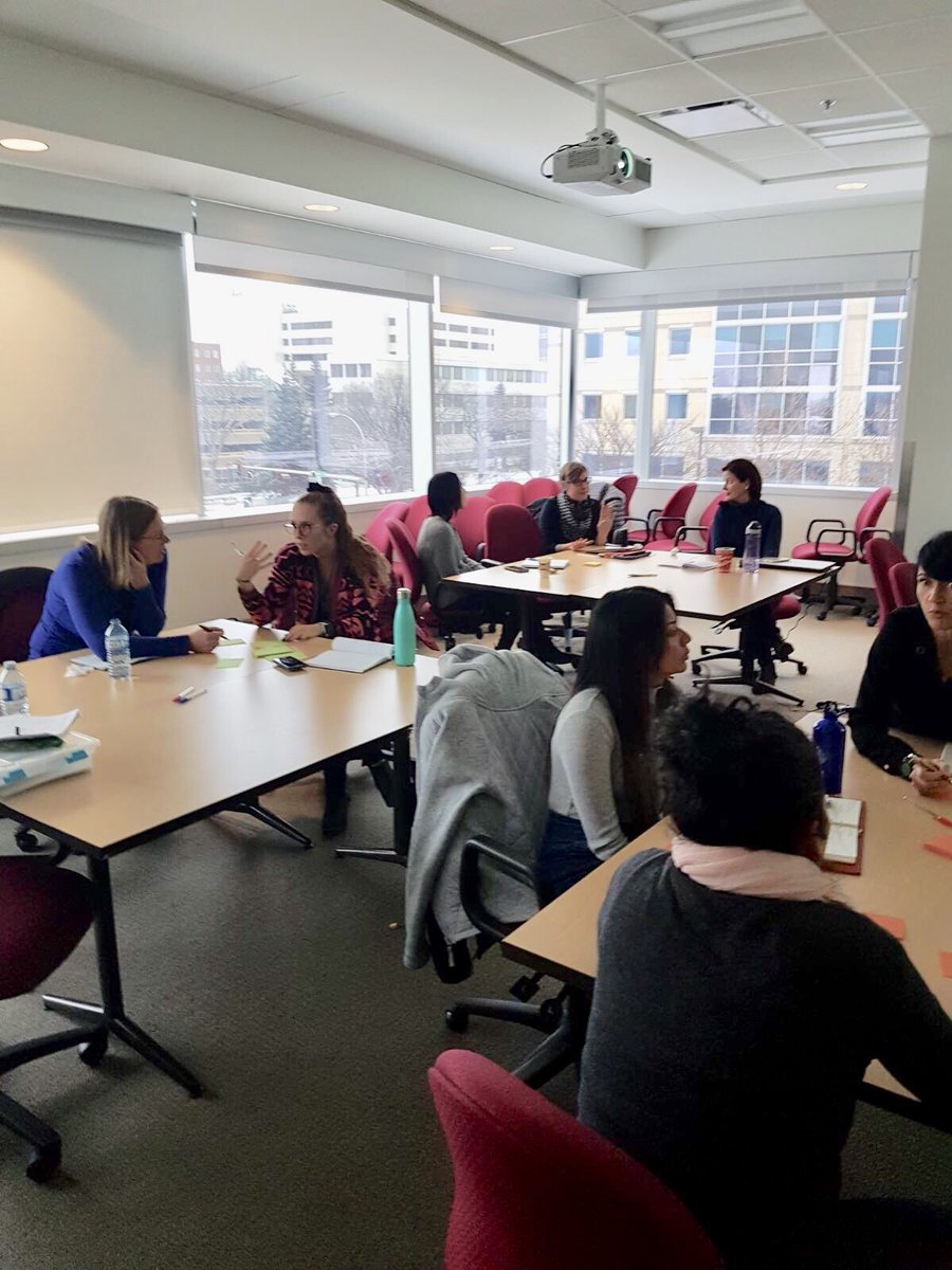 AbSPORU_KT's tweet photo. Lots of good discussion in this afternoons workshop! #iKT #META #MovingEvidenceToAction https://t.co/m69vIuMBmH