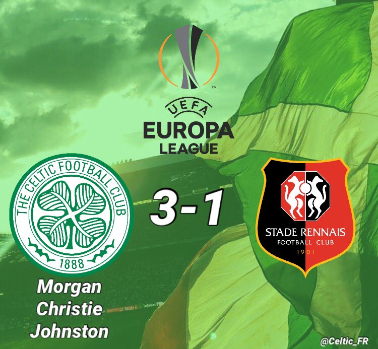 Celtic_FR's tweet photo. Terminé
Bravo aux supps rennais pour l’ambiance
Match sérieux des Bhoys qui terminent officiellement 1ers du groupe ! 👌🏻👍🏻 https://t.co/jiga0WSZsZ