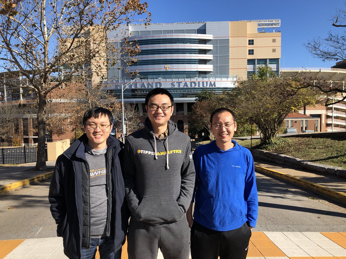 Happy thanksgiving! <a href="/TippieAnalytics/">Tippie Analytics</a> graduates reunion at <a href="/UTKnoxville/">UT Knoxville</a>! <a href="/sburer/">Sam Burer</a> <a href="/BoshiYang/">Boshi Yang</a> <a href="/guxu_uiowa/">Guanglin Xu</a>