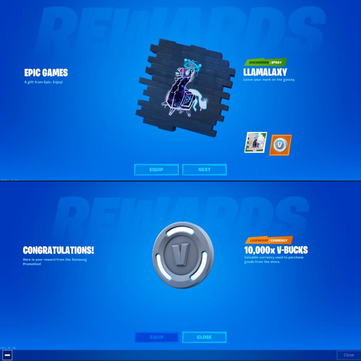 ELucuas's tweet photo. THANKS GIVING SPECIAL $10 FOR 10K VBUCKS ON YOUR ACCOUNT W/ LLAMA SPRAY https://t.co/f1pLPPSA5G