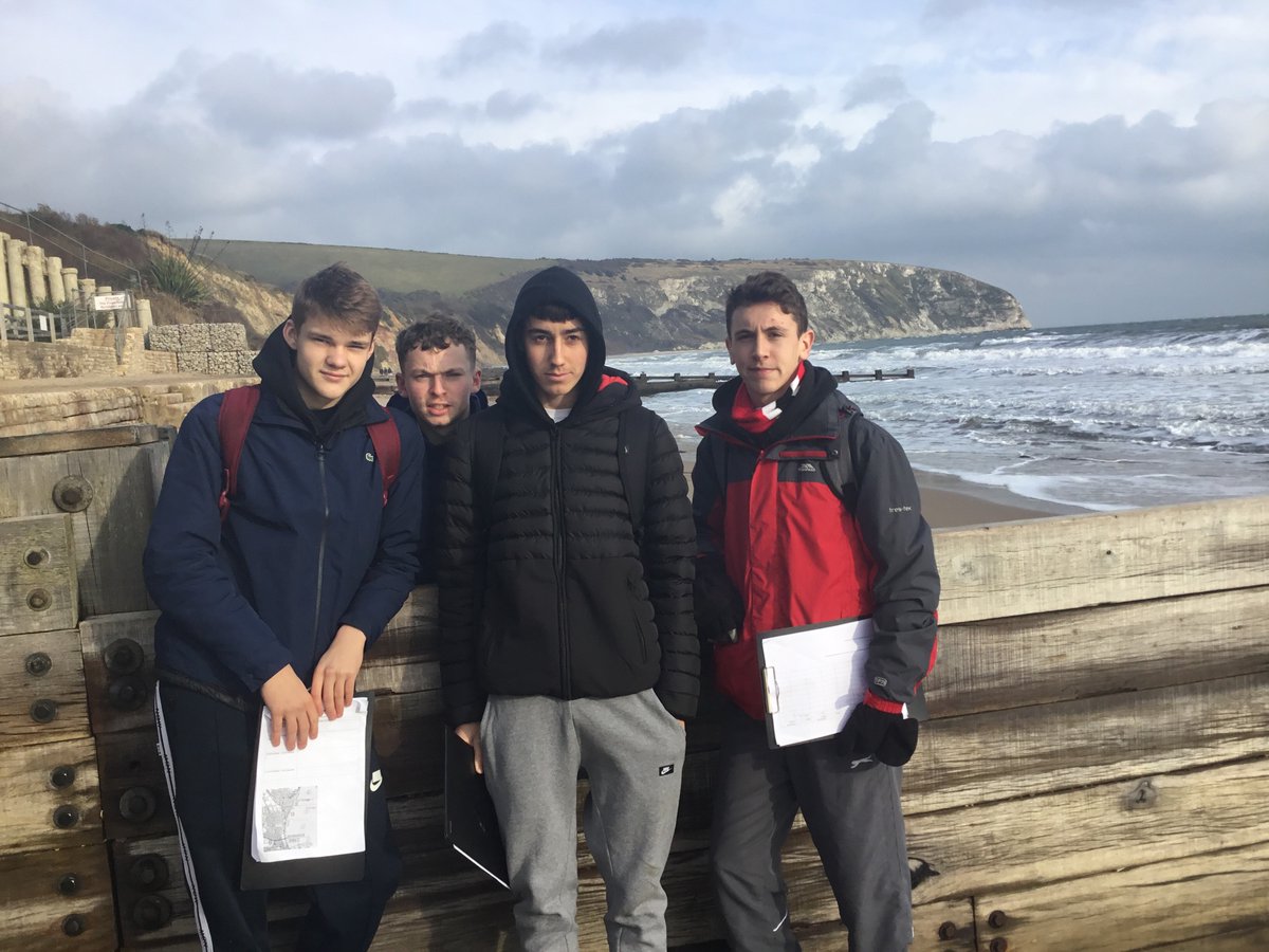 Year 12 Geographers recently honed their physical geography fieldwork skills in Swanage whilst also getting a chance to see the landscape (including Old Harry and Lulworth Cove) first-hand.